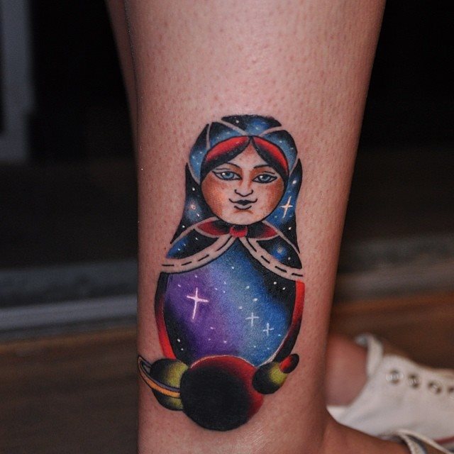 tatouage femme jambe 31