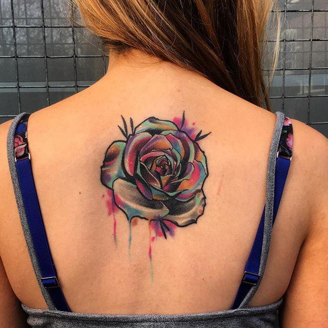 tatouage fleur 35