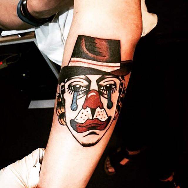 tatouage clown 103