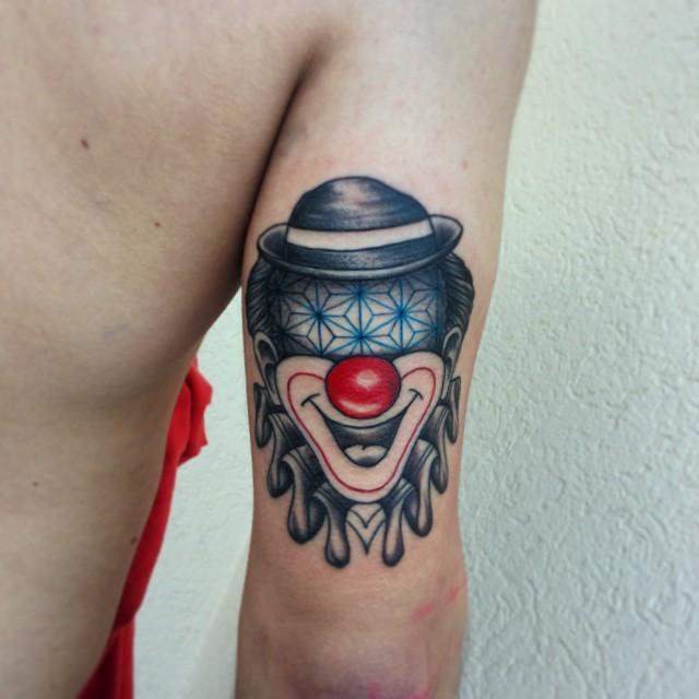 tatouage clown 125