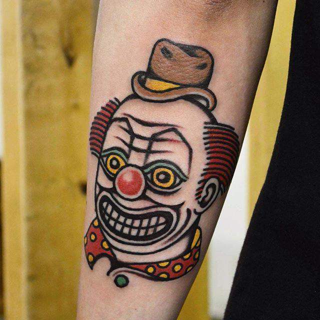 tatouage clown 13