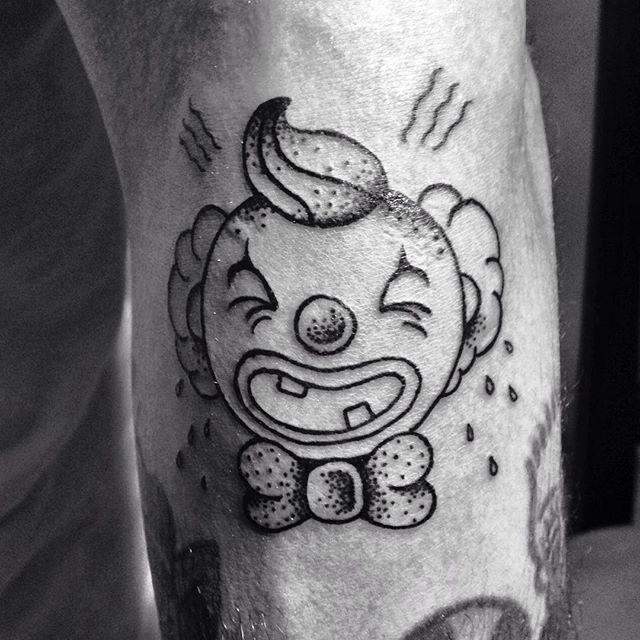 tatouage clown 65