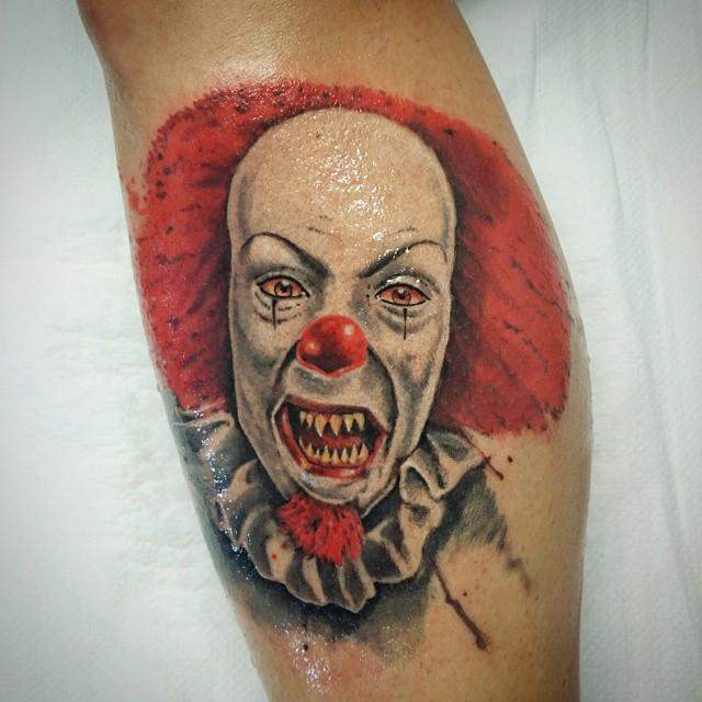 tatouage clown 81