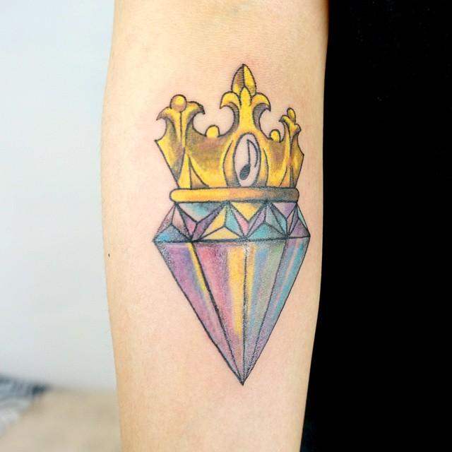 tatouage diamant 07