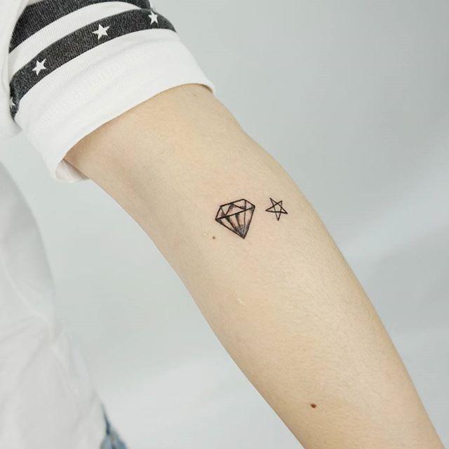 tatouage diamant 15