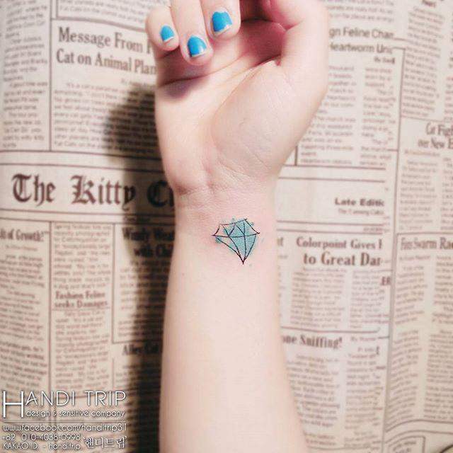 tatouage diamant 27