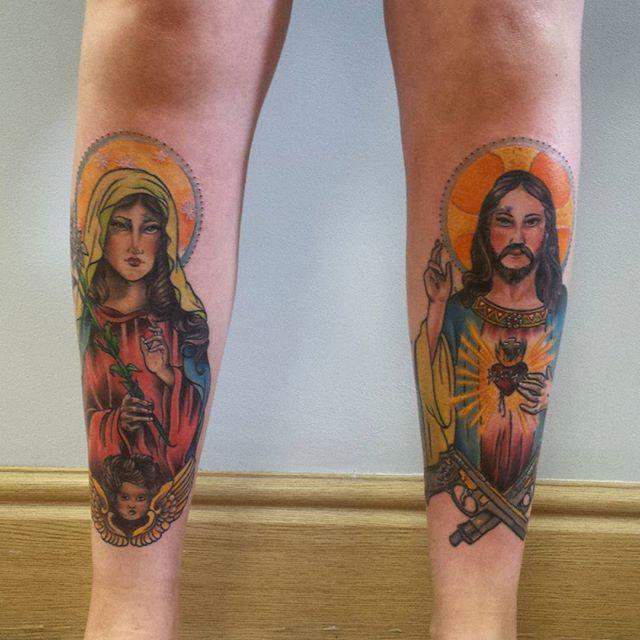 tatouage jesus 127