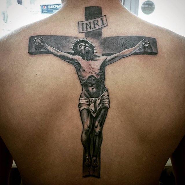tatouage jesus 89