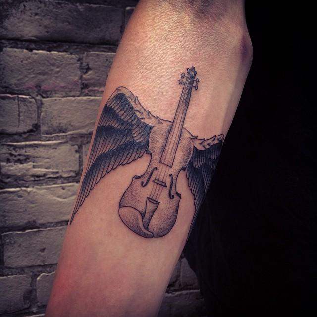 tatouage musicale 39