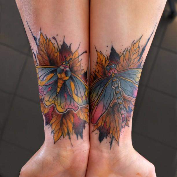tatouage papillon 121