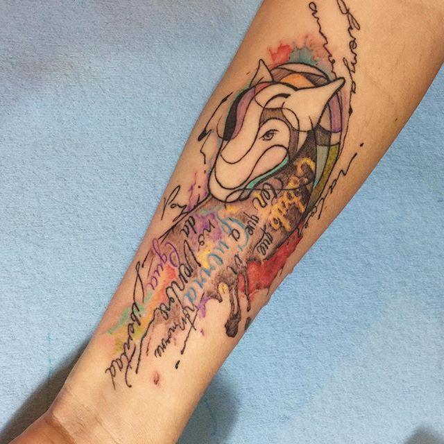 tatouage cheval 19