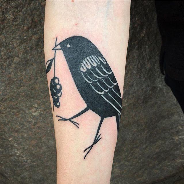 tatouage oiseau 113