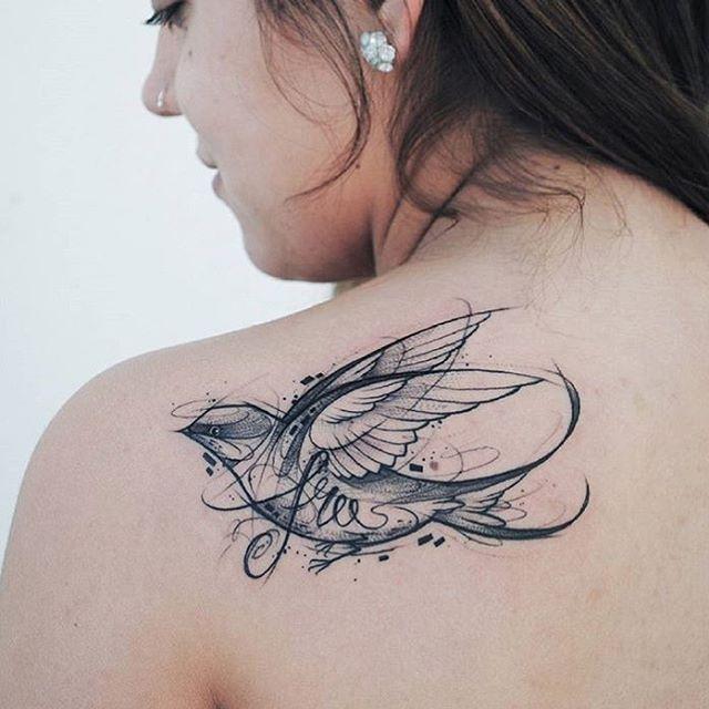 tatouage oiseau 27