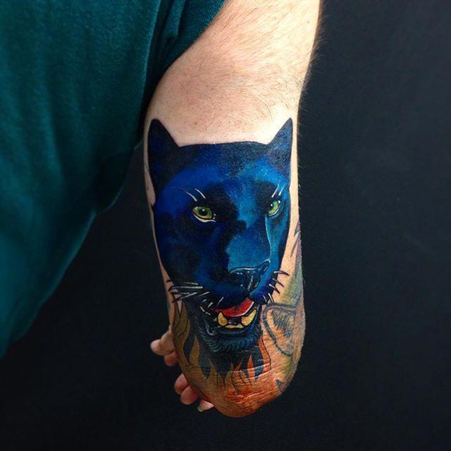 tatouage panthere 09