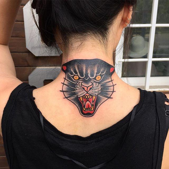 tatouage panthere 105