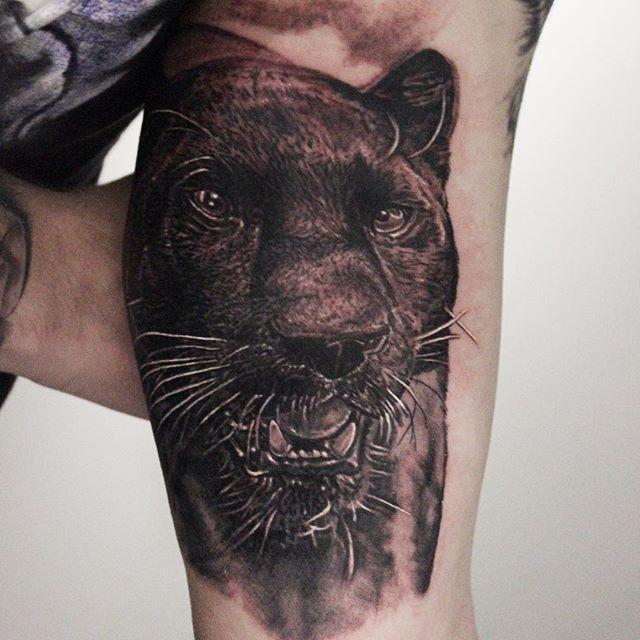tatouage panthere 113