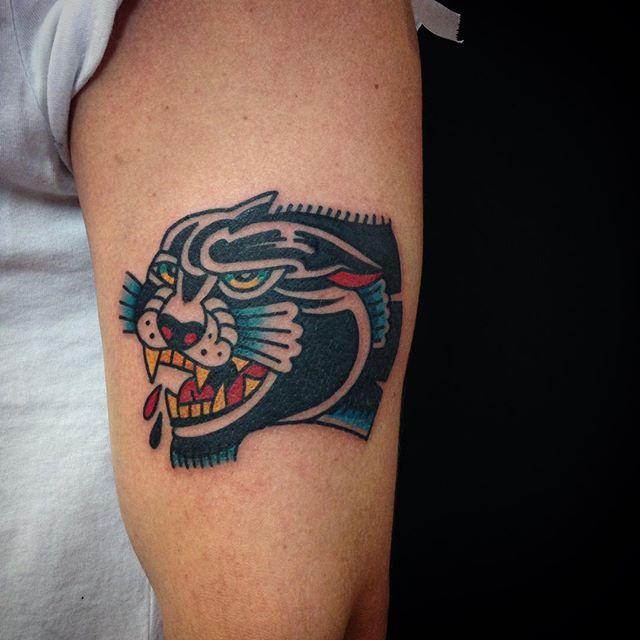 tatouage panthere 39