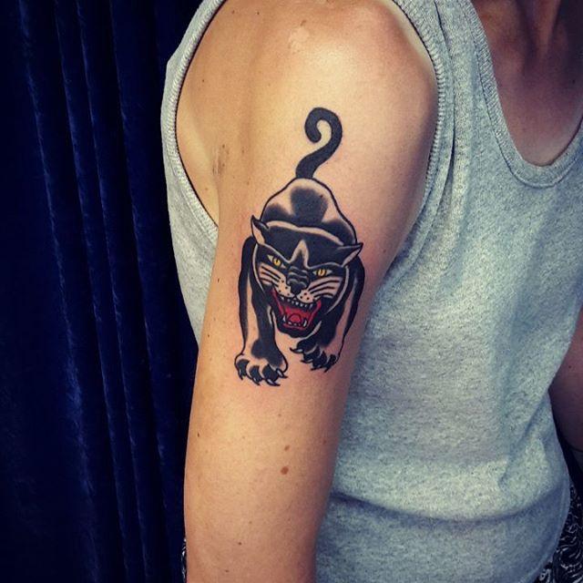 tatouage panthere 43
