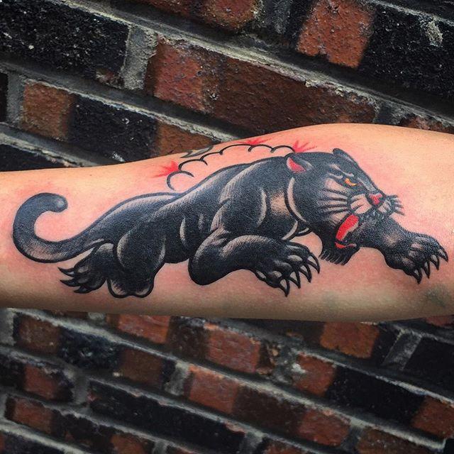 tatouage panthere 57