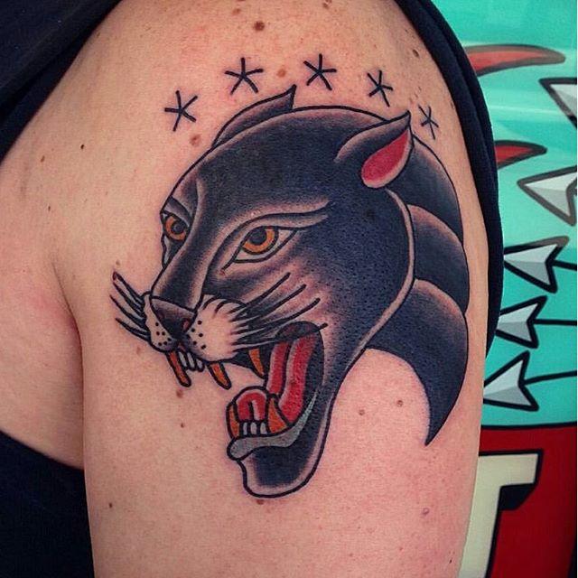 tatouage panthere 83