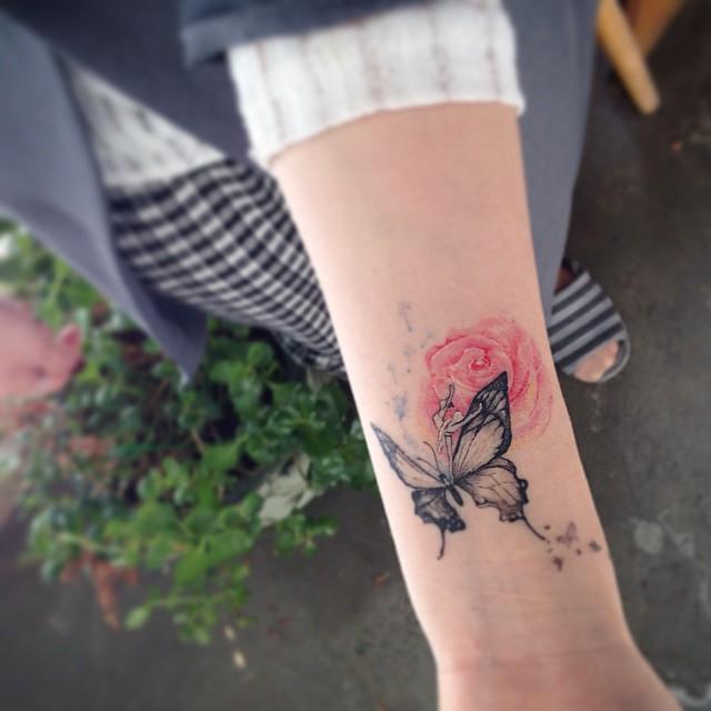 tatouage roses 27