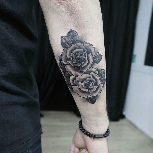 tatouage roses 33