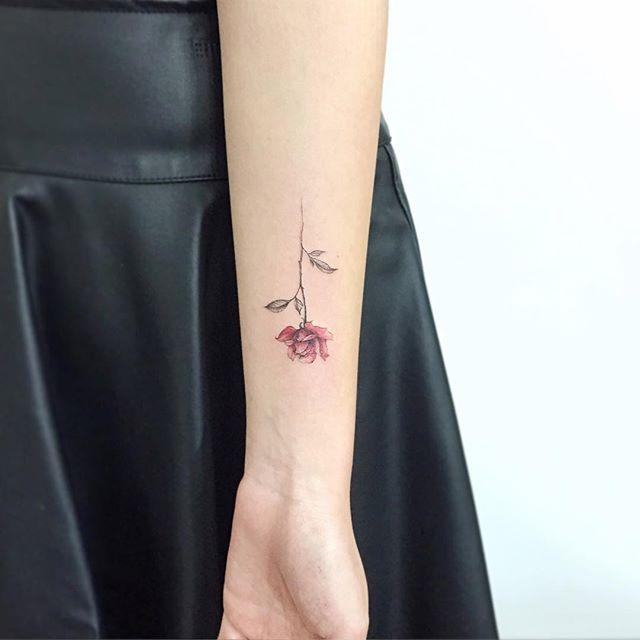 tatouage roses 75
