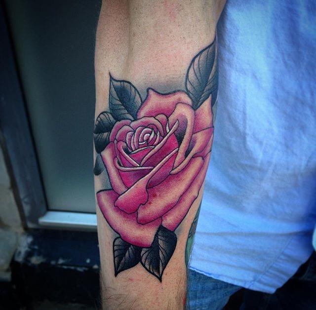 tatouage roses 91