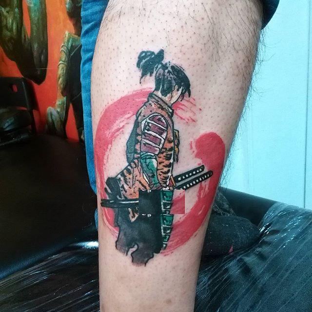 tatouage samourai 109