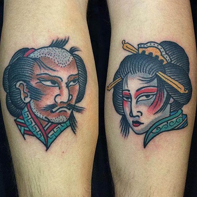 tatouage samourai 13