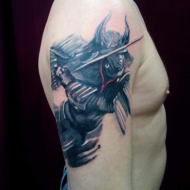 tatouage samourai 21