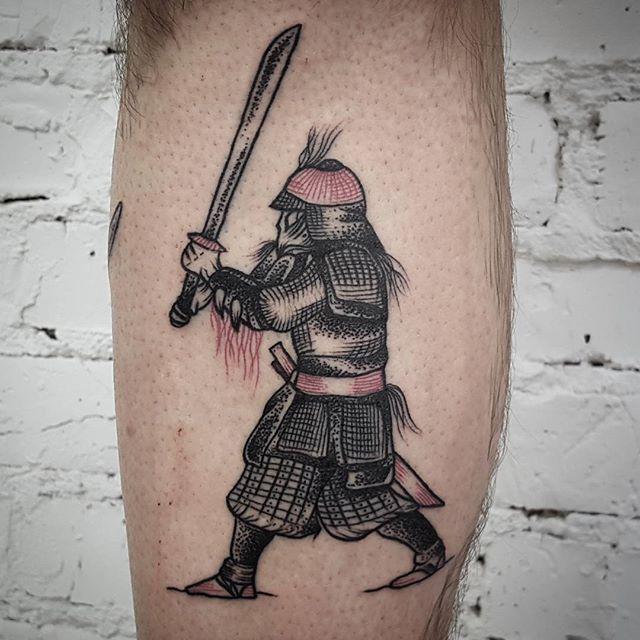tatouage samourai 25