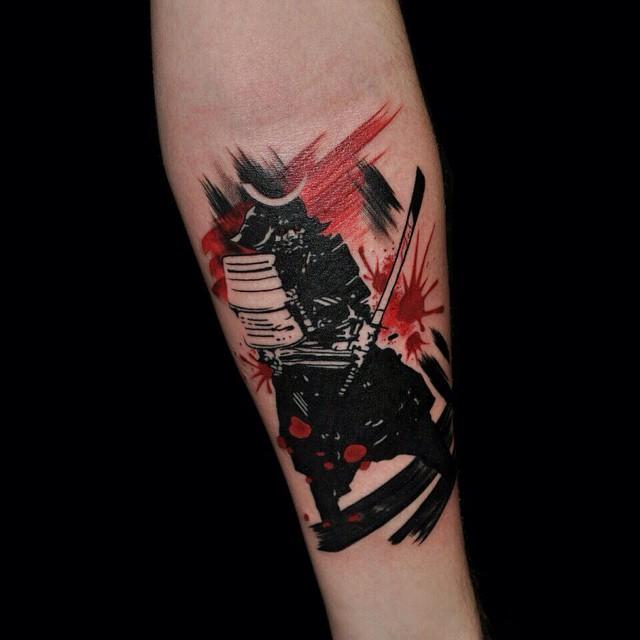 tatouage samourai 35