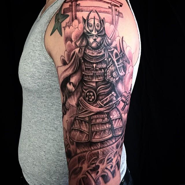 tatouage samourai 47