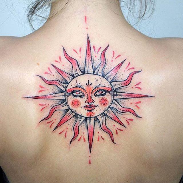 tatouage soleil 35