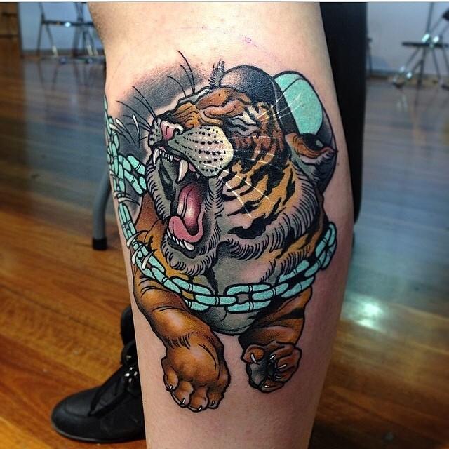 tatouage tigre 117