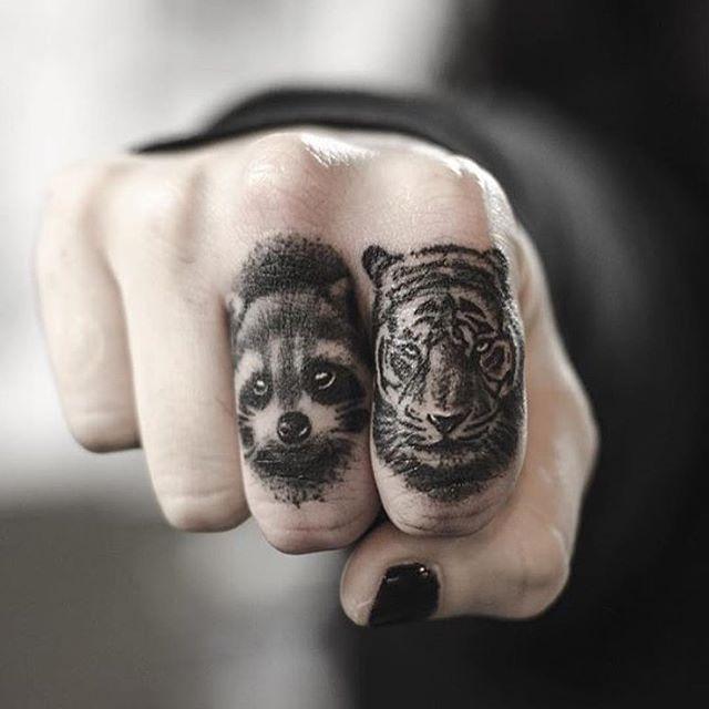 tatouage tigre 123