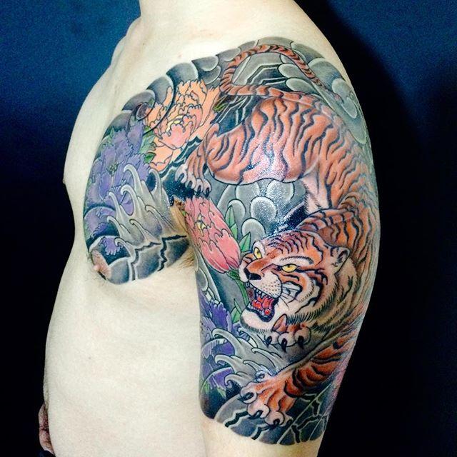 tatouage tigre 67