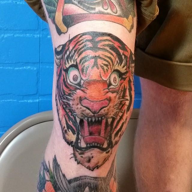 tatouage tigre 73