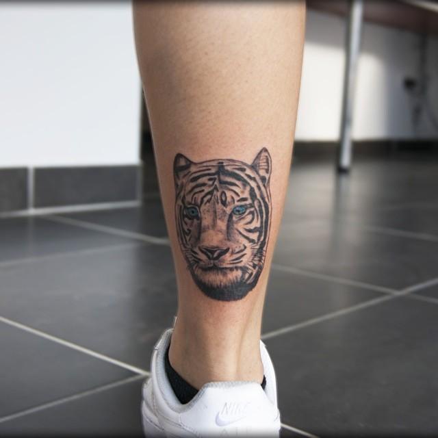 Beaucoup de dessins de tatouages de tigres