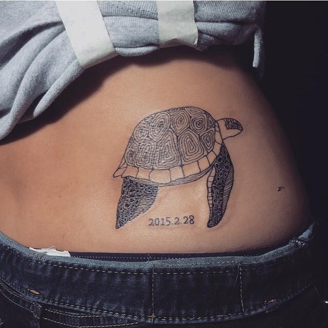 tatouage tortue 61