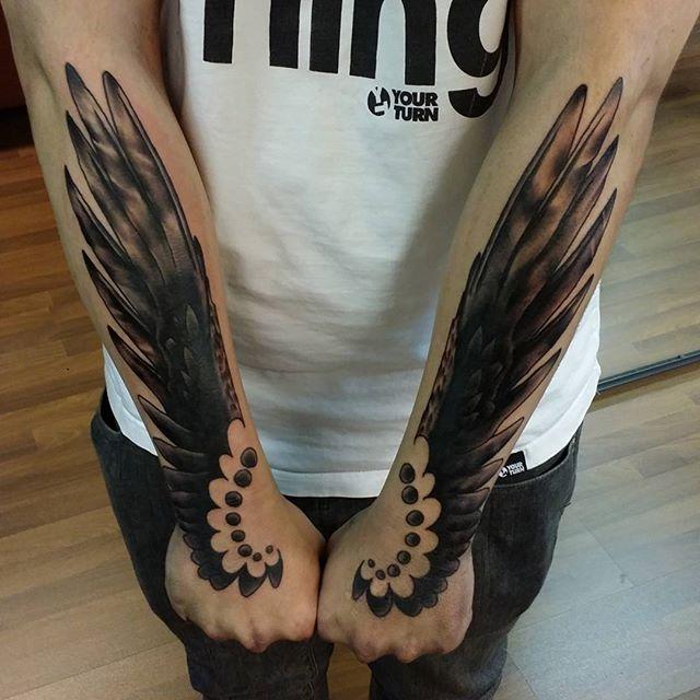 tatouage ailes 71