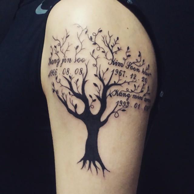 tatouage arbre 103
