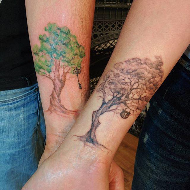 tatouage arbre 117