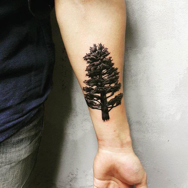 tatouage arbre 21