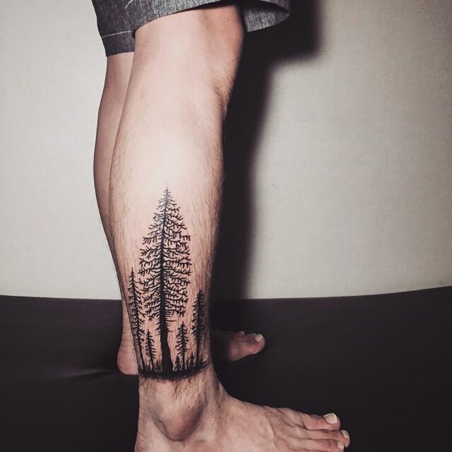 tatouage arbre 33