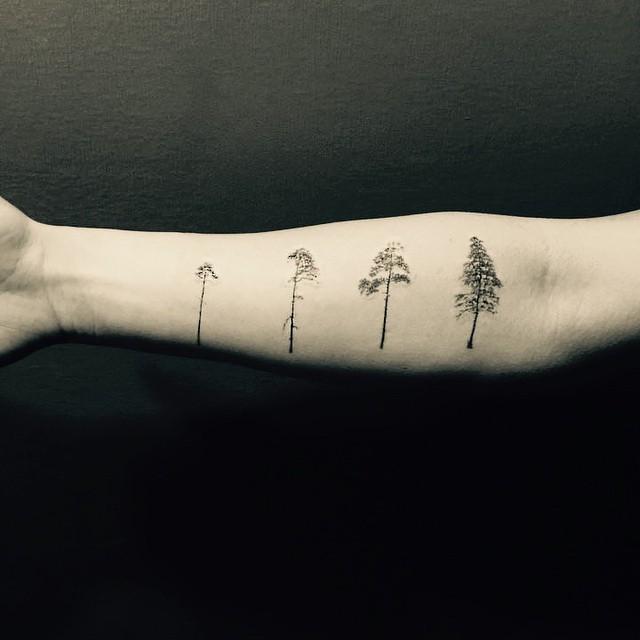 tatouage arbre 49