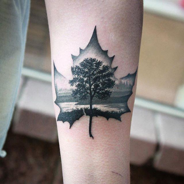 tatouage arbre 91