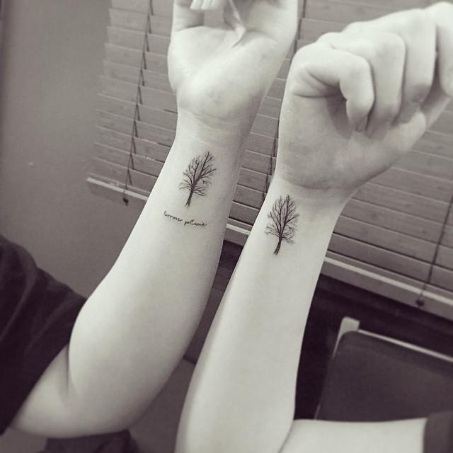 tatouage arbre 97