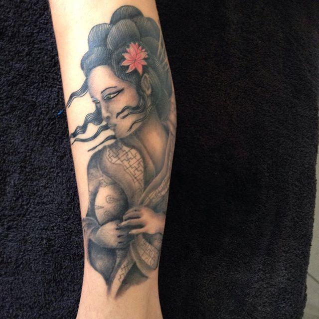 tatouage geisha 01